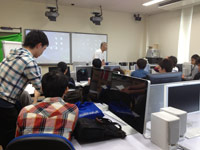 滋賀大学経済学部での授業
